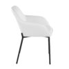 Daniella - Contemporary Dining Chair (Set of 2) - Black / White - Image 3