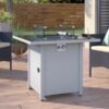 Fire Pit With Powder Coated And Top - White - Image 5
