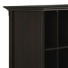 Amherst - 12 Cube Storage Bookcase - Hickory Brown - Image 7