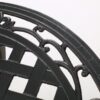 Bono Metal Bistro Set - Black - Image 20