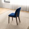 Kaitlyn - Dining Chair (Set of 2) - Brown / Navy Blue - Image 7