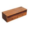 Lunar - 2 Drawer Wall Mounted Media Unit - Brown - Image 5