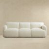 Simone - Sofa - Cream / White - Image 2