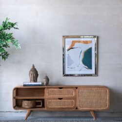 Teak Cabinet - Natural Wood / Brown