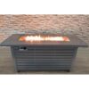 Outdoor Fire Pit Table & Lid - Dark Gray - Image 4