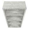 Bookshelf, Bookcase, Etagere, 5 Tier, For Office, Contemporary & Modern - Gray - Image 5