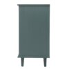 2 Door 3 Drawer Cabinet, American Furniture, Suitable For Bedroom, Living Room, Study - Dark Green - Image 14