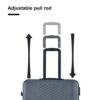 3 Piece Luggage Sets Lightweight Suitcase With Two Hooks, Spinner Wheels, Tsa Lock, (20/24/28) - Gray - Image 19