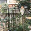2 Pack Metal Garden Trellis Rustproof Trellis For Climbing Plants Outdoor Flower Support - Black - Image 6