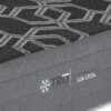 10" Twin Smooth Top Foam, Lux Firm Mattress - Black - Image 3