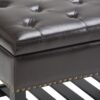 Lomond - Storage Ottoman Bench - Tanners Brown - Image 7