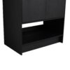 Modern Freestanding 30" Bathroom Vanity With Ceramic Sink, Soft Closing Doors Cabinet - Dark Oak - Image 20
