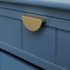2 Drawer Side Table, American Style, End Table, Suitable For Bedroom - Blue - Image 16
