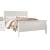 Louis Philippe - 2 Piece Eastern King Bedroom Set - White - Image 2