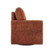 360 Degree Swivel Chair Accent Barrel Armchair With Side Pockets - Red - Image 17
