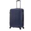 3 Piece Hard Luggage Set With Universal Wheels And Password Lock, 20 / 24 / 28 " - Blue - Image 7