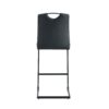Chair Barstool Dining Counter Height Chair (Set of 2) - Black - Image 8