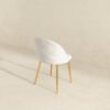 Marion - Mid-Century Modern Dining Chair (Set of 2) - Gold / White - Image 5