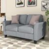 Living Room Furniture Loveseat Sofa And 3 Seat Sofa - Gray - Image 11