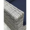 Club Chair (Set of 2) - Brown Gray / Navy Blue - Image 5