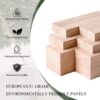 Bathin Freestanding Bathroom Vanity With Double Sinks, Bathroom Storage Vanity Cabinet With Stone Resin Countertop And Soft Close Drawers - Natural Oak - Image 5