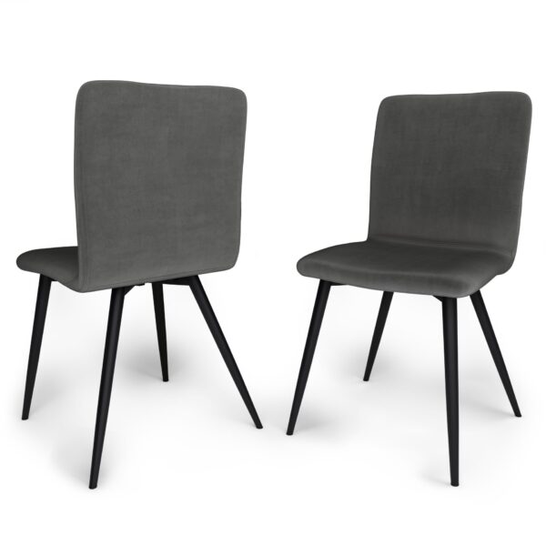 Baylor - Dining Chair (Set of 2) - Dark Gray