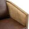 Swivel Barrel Chair, Comfy Round Accent Sofa Chair For Living Room, 360 Degree Swivel - Brown - Image 18