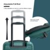 Carry On Luggage Airline Approved Carry On Suitcase With Tsa Approved Carry On Luggage With Wheels Carry On Bag Hard Shell Suitcases - Dark Green - Image 13