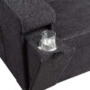 Toby - Reversible Sleeper Sectional Sofa With Storage Chaise Cup Holder Charging Ports And Pockets - Black - Image 8