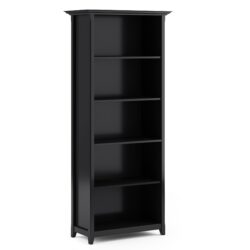 Amherst - 5 Shelf Bookcase - Black