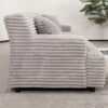Modern 2291-G Sofa, Comfortable Cloud Sofa, Soft Plush Corduroy Interior With Square Armrests, Living Room Or Bedroom - Gray - Image 10
