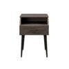 Contemporary Angled Nightstand - Slate Gray - Image 2