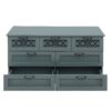 7 Drawer Cabinet, American Furniture, Suitable For Bedroom, Living Room, Study - Dark Green - Image 16