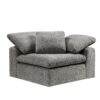 Naveen - Linen Modular Sectional Sofa With Ottoman - Gray - Image 3