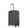 3 Piece Luggage Sets Lightweight Suitcase With Two Hooks, Spinner Wheels, Tsa Lock, (20/24/28) - Black - Image 10