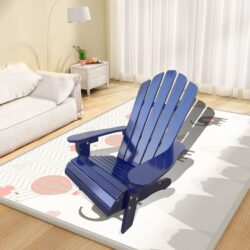 Outdoor Or Indoor Children Adirondack Chair - Blue
