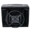 360° Swivel And Rocking Home Theater Recliner Manual Recliner Chair With A Led Light Strip For Living Room - Black - Image 20
