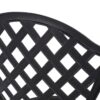 Bono Metal Bistro Set - Black - Image 18