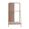 Clothes Hanger With Mirror, Large - Brown - Image 4