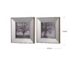 Vintage Reflective Picture Frames (Set of 2) - Silver - Image 4