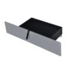 Queen Platform Contemporary Upholstered Bed With Drawers, Trundle - Gray - Image 7