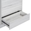 Wardrobe With 4 Drawers And 3 Shelves - White - Image 8