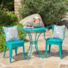 Colmar - 3 Piece Metal Set - Teal - Image 2
