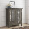 Bedford - Medium Storage Cabinet - Farmhouse Gray - Image 7