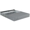 Foldable 9" Twin Size Metal Mattress Box Spring Foundation Bedroom Furniture Bed Base - Gray - Image 6