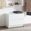 Devi - Wall Mounted Wood Closet System With Modular Units - White - Image 7