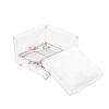 2 Seater Sofa With Storage Seat And Cylindrical Backrest - White - Image 4