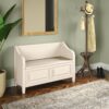 Connaught - Entryway Storage Bench - Antique White - Image 11