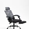 Ergonomic Office Chair, Desk Chair With Adjustable Lumbar Support, High Back Mesh Chair With Wheels, Executive Chair For Home Office - Black - Image 2