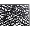 Outdoor & Indoor Privacy Screen Metal Privacy Screen, Freestanding Decorative Privacy Screen For Deck Balcony Patio - Black - Image 9